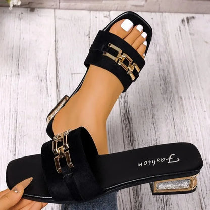 Women's, Bohemian Buckle Fashionable slippers