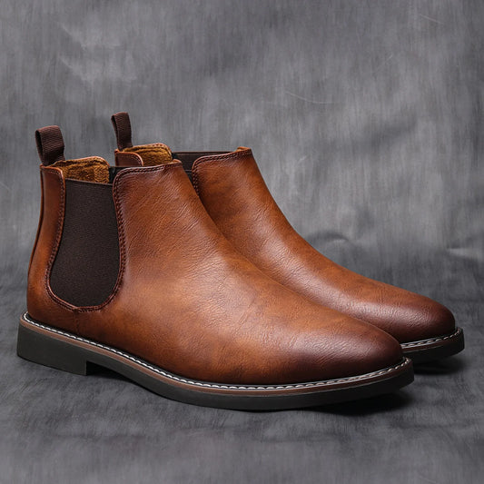 Men Chelsea Boots Brand Retr