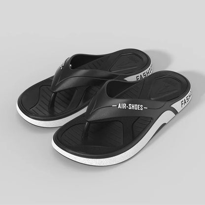 Men's Flip-flops  Outdoor Casual  Slippers PVC Soft-soled Non-slip Flip Fop Couple Home Bathroom sandal