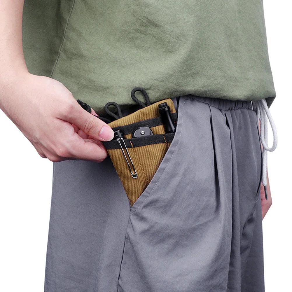 EDC Compact Pocket Organizer Pouch Multifunctional