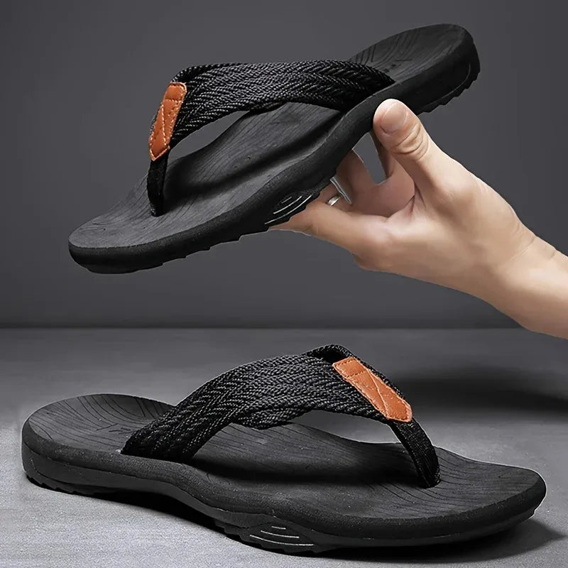 Men Flip Flops  EVA Slip-On  Comfortable Designer House Slippers High Quality Non Slip