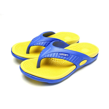 Men's Flip Flops Massage Granule Slippers