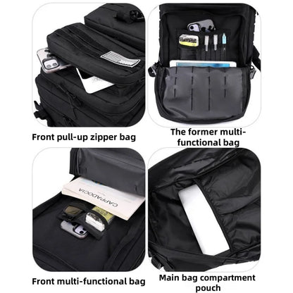 Lightweight Waterproof Tactical Backpack for Camping Hiking