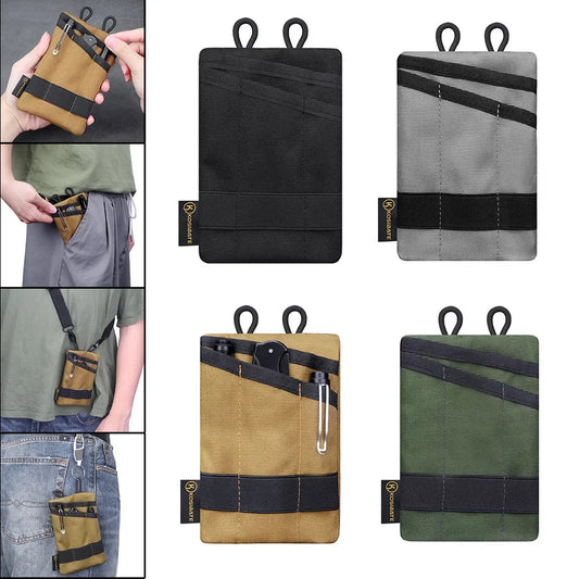 EDC Compact Pocket Organizer Pouch Multifunctional