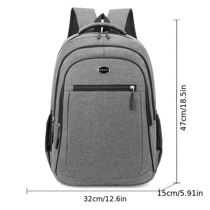 Large Capacity Backpack, Men's And Women's Student Computer BagMulti Pocket