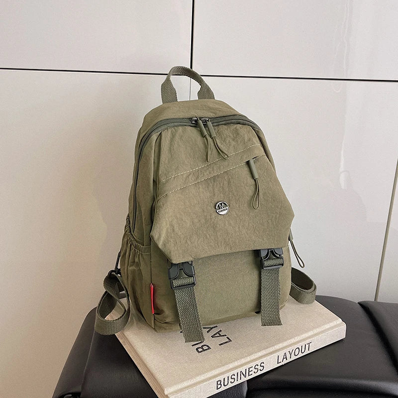 Cross-border new model backpack computer bag with large capacity, suitable for college students' schoolbag storage, double shoul