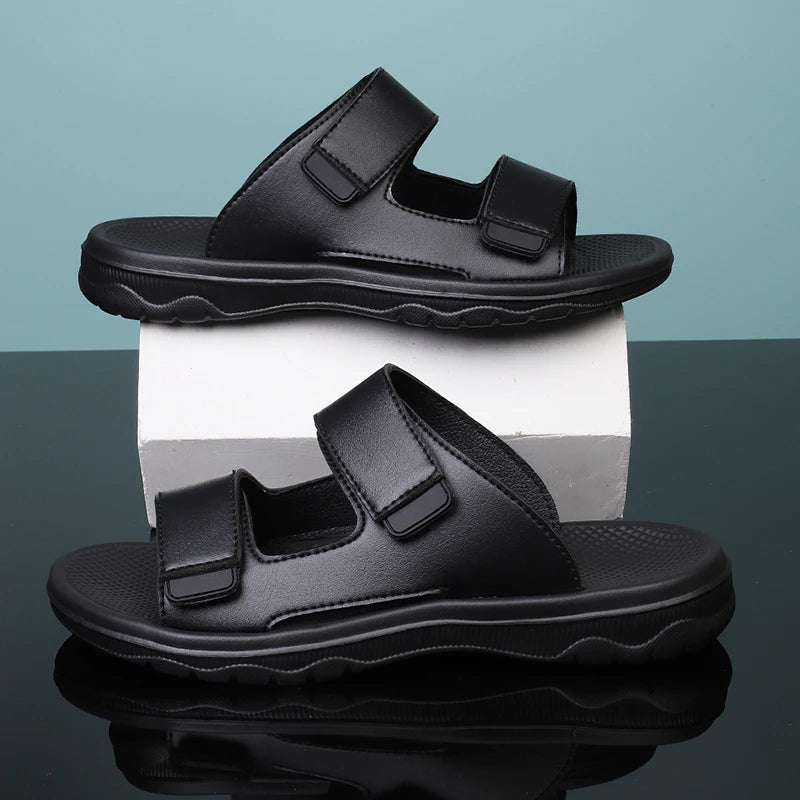 Men´s Retro Comfortable Casual Sandals leather Flip Flops