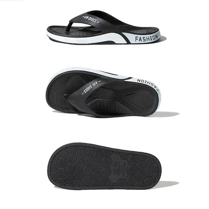 Men's Flip-flops  Outdoor Casual  Slippers PVC Soft-soled Non-slip Flip Fop Couple Home Bathroom sandal