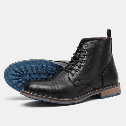 Men's Ankle Boots Leather Footwear Stylish Men's Boots