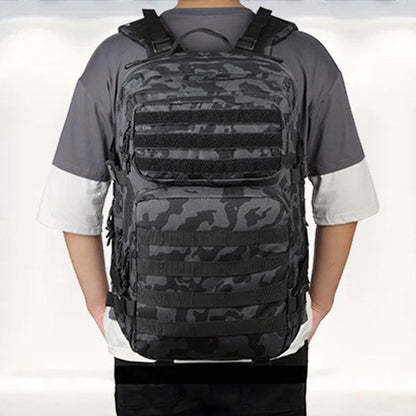 Men's EDC Outdoor Hiking Survival Backpack Camouflage Large Capacity