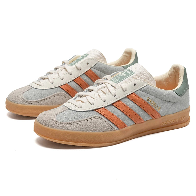 Adidas Men's and Women's Shoes Gazelle Indoor Casual Shoes Daily Commuting Sports Shoes Trendy Sneakers Jq0011