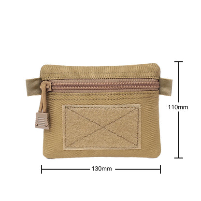 EDC Mobile Wallet Waterproof Portable Travel Zipper