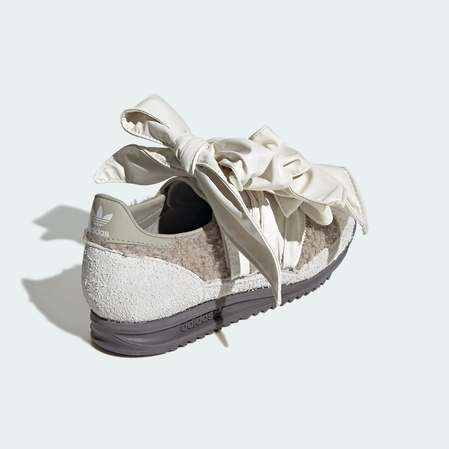 Adidas Official Original Three Stripes Women's Fashion Bow Low-top Casual Shoes JQ8736