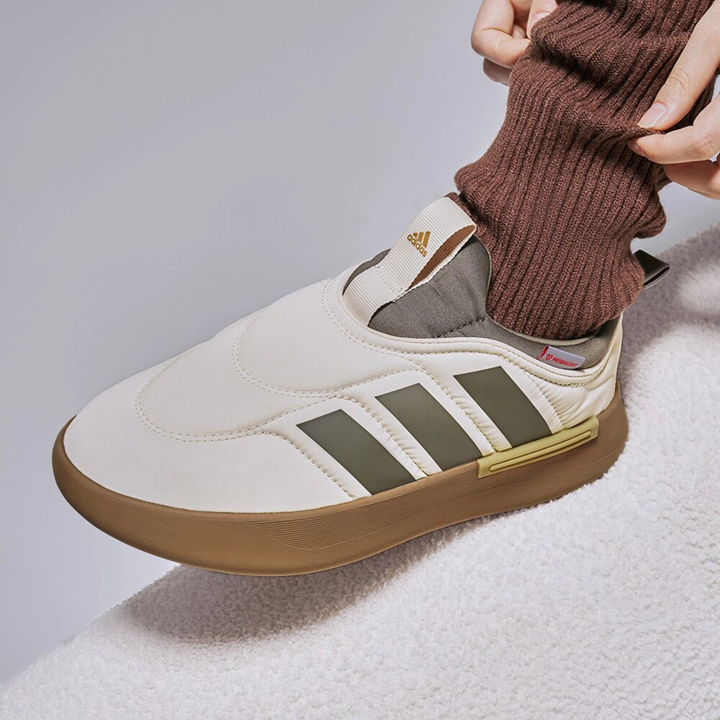 Adidas Official New Unisex Comfortable Warm Slip-On Casual Sneakers JP7711