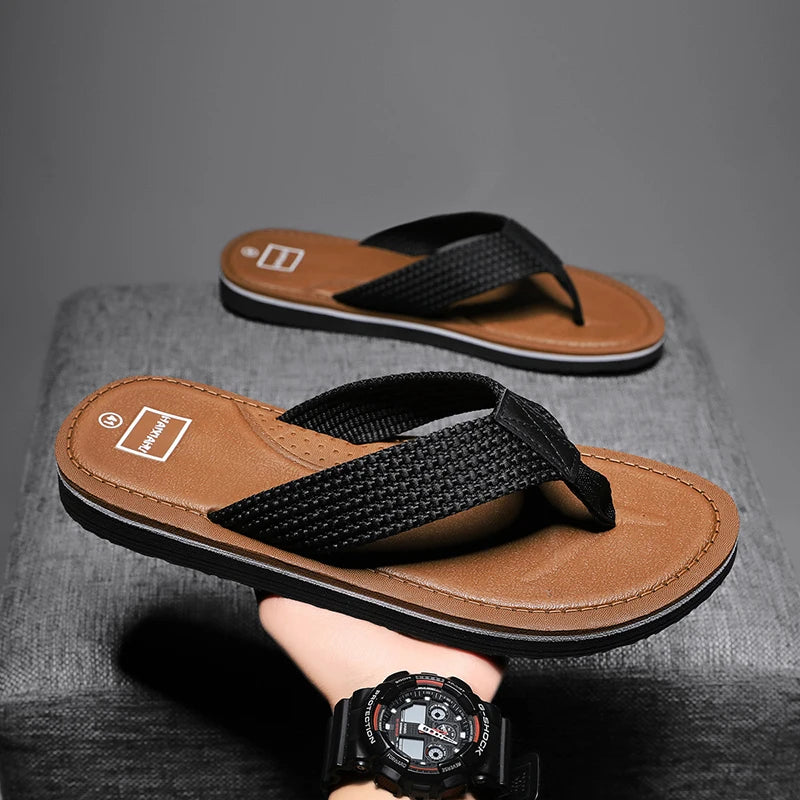 Men's Flip Flops Outdoor Indoor Slippers Slides