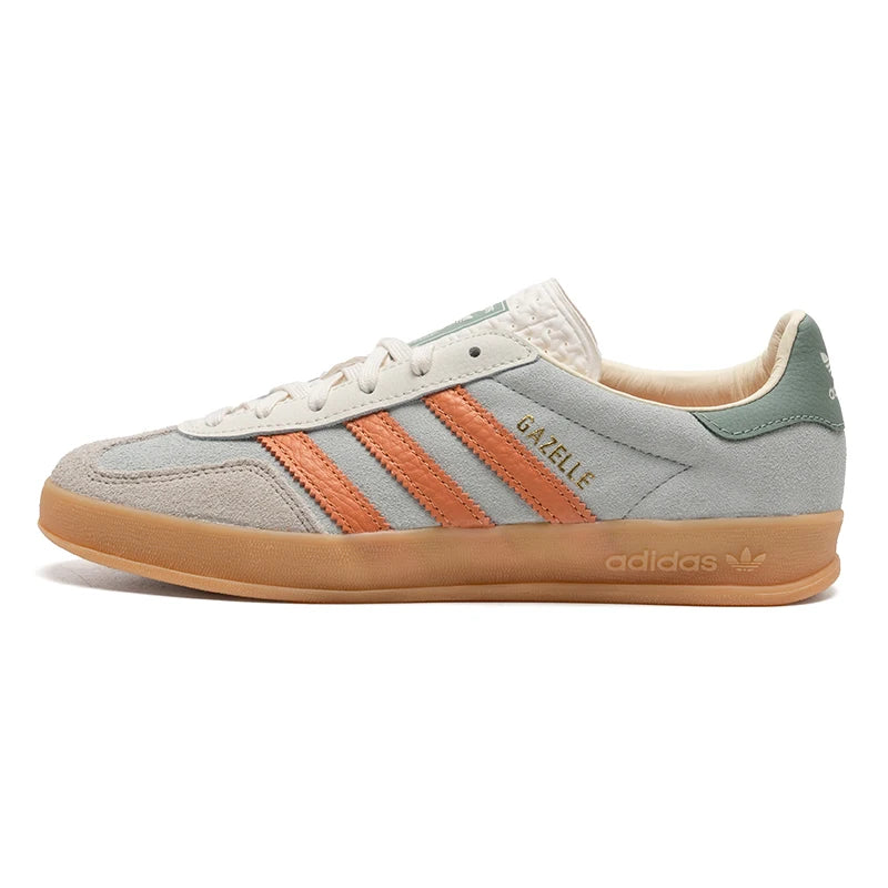 Adidas Men's and Women's Shoes Gazelle Indoor Casual Shoes Daily Commuting Sports Shoes Trendy Sneakers Jq0011