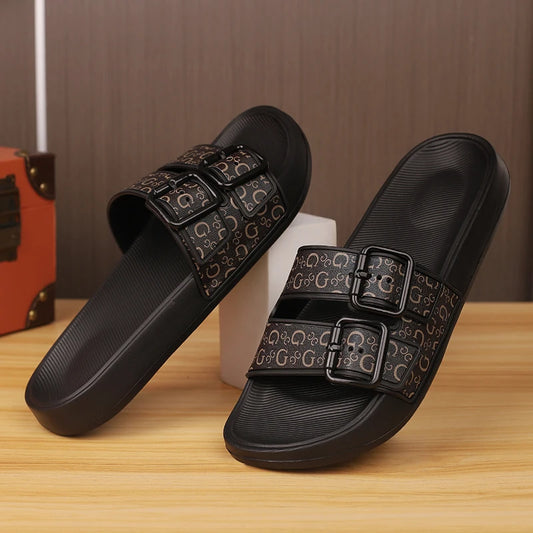 Men's Genuine Comfortable  House Slippers Flip Flop Slides