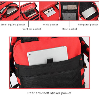 Men's EDC Outdoor Hiking Survival Backpack Camouflage Large Capacity