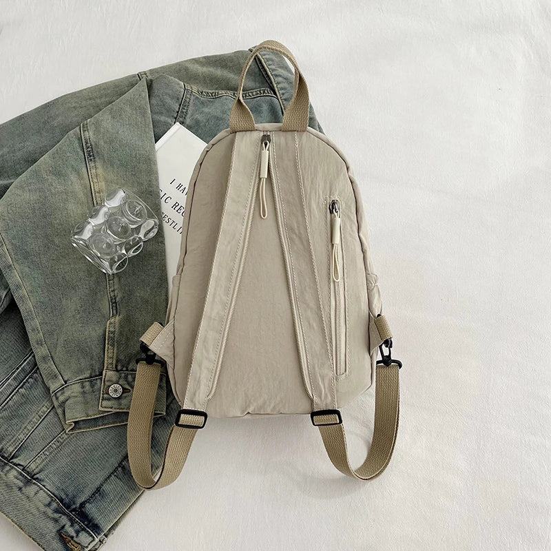 Cross-border new model backpack computer bag with large capacity, suitable for college students' schoolbag storage, double shoul