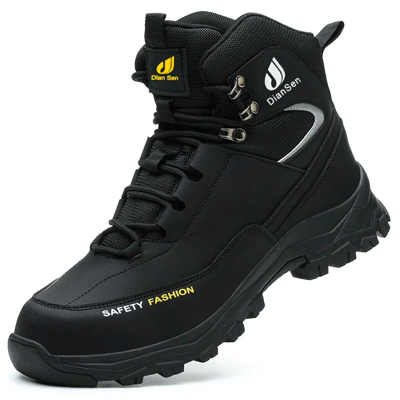 Water Proof Safety Work Shoes For Men Steel