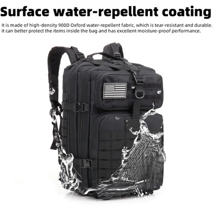 Lightweight Waterproof Tactical Backpack for Camping Hiking