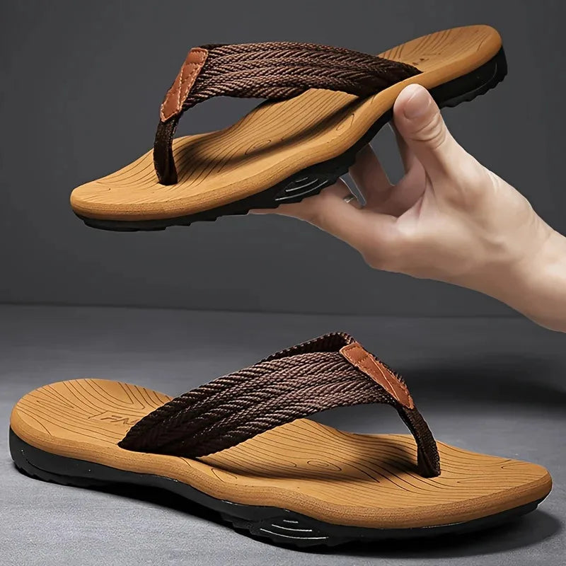 Men Flip Flops  EVA Slip-On  Comfortable Designer House Slippers High Quality Non Slip