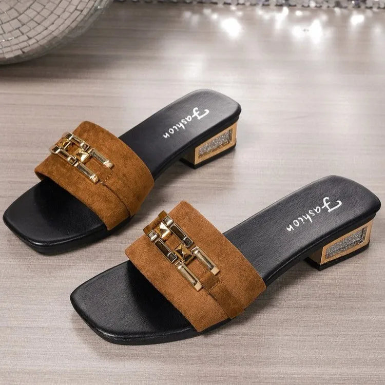 Women's, Bohemian Buckle Fashionable slippers