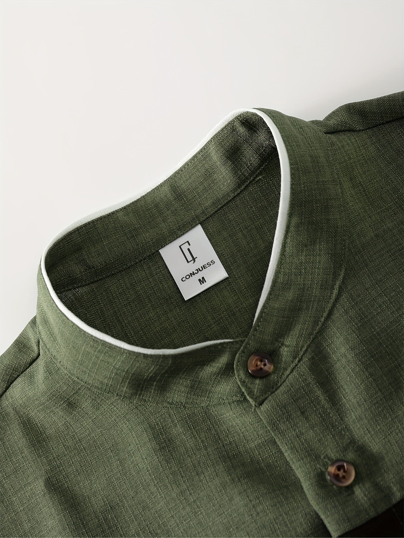 Men's Button-Up Long Sleeve Shirt & Pants Set