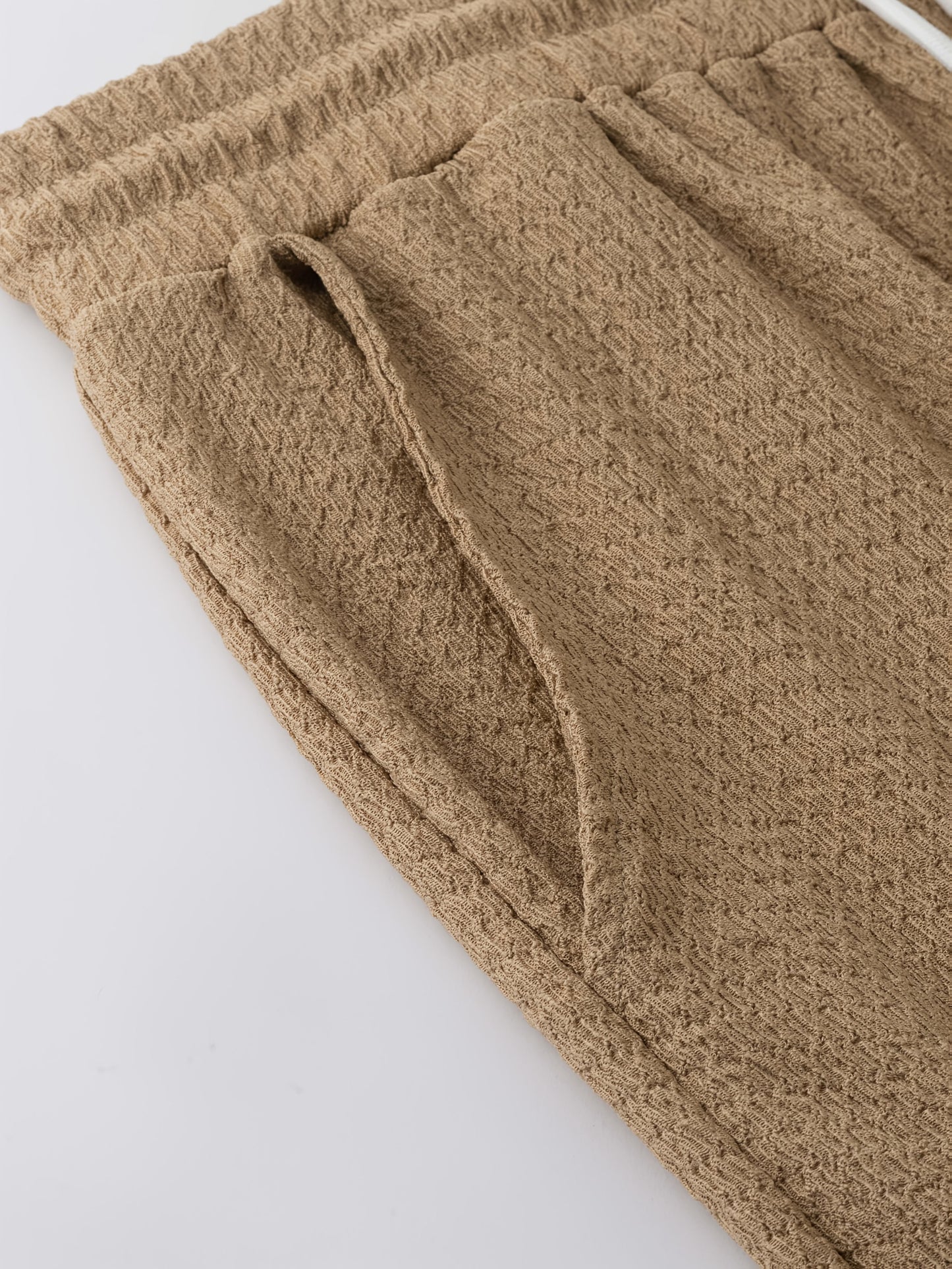 Men's V-Neck Casual T-Shirt and Pants Set