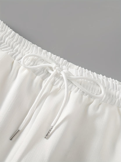 Men's Button-Up Long Sleeve Shirt & Pants Set