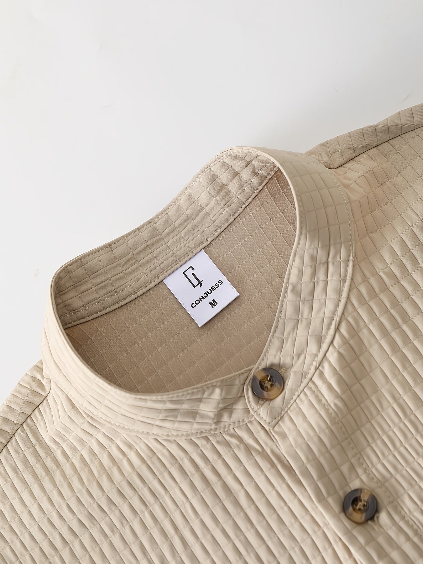 Men's Casual Solid Color Short Sleeve Shirt & Pants Set with Chest Pocket