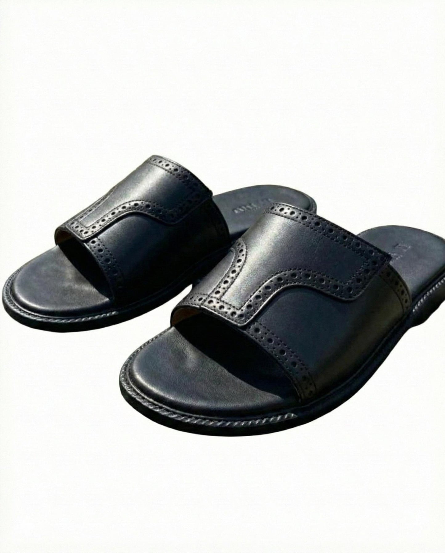 10K Dottling Men leather slipper