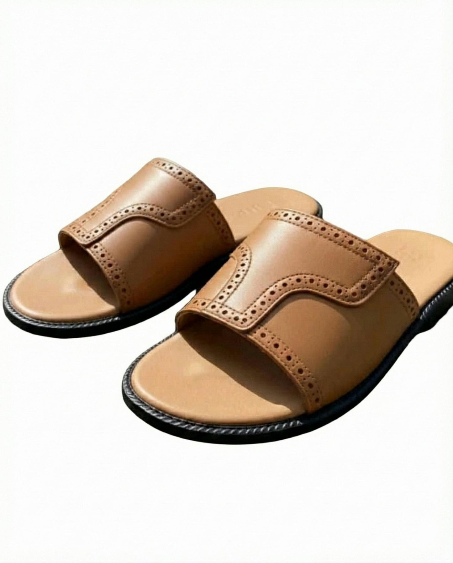 10K Dottling Men leather slipper